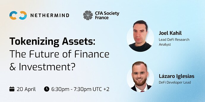 Nethermind - CFA - Tokenizing AssetsThe Future of Finance & Investment
